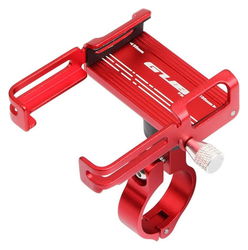 GUB P20 Universele Verstelbare Telefoonhouder voor Fietsen Rood afbeelding