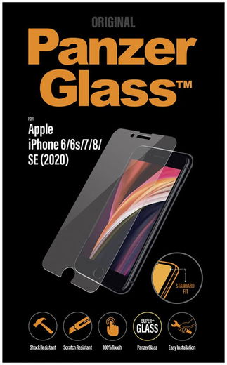 PanzerGlass Tempered Glass Apple iPhone SE / 8 / 7 Screen Protector afbeelding 1