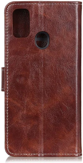Samsung Galaxy M21 Hoesje Portemonnee Retro Bruin afbeelding 6