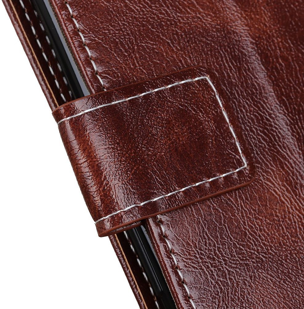 Samsung Galaxy M21 Hoesje Portemonnee Retro Bruin afbeelding 7