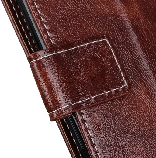 Samsung Galaxy M21 Hoesje Portemonnee Retro Bruin afbeelding 7