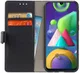 Samsung Galaxy M21 Hoesje Portemonnee Stijlvol met Standaard Zwart afbeelding 1