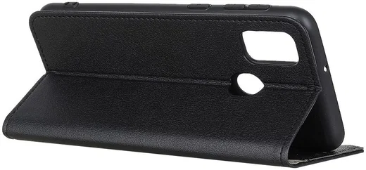 Samsung Galaxy M21 Hoesje Portemonnee Stijlvol met Standaard Zwart afbeelding 3