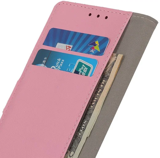Samsung Galaxy M21 Hoesje Portemonnee Stijlvol met Standaard Roze afbeelding 10