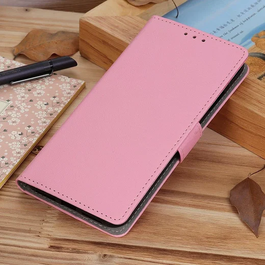 Samsung Galaxy M21 Hoesje Portemonnee Stijlvol met Standaard Roze afbeelding 4
