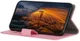 Samsung Galaxy M21 Hoesje Portemonnee Stijlvol met Standaard Roze afbeelding 3