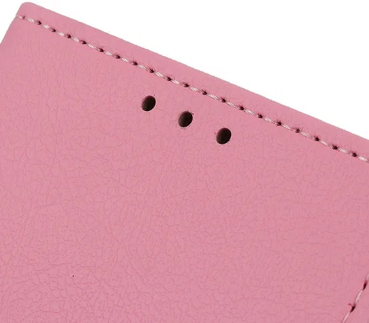 Samsung Galaxy M21 Hoesje Portemonnee Stijlvol met Standaard Roze afbeelding 5