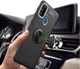 Samsung Galaxy M21 Hoesje met Ring Kickstand Zwart afbeelding 11