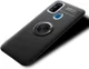 Samsung Galaxy M21 Hoesje met Ring Kickstand Zwart afbeelding 6