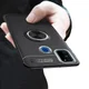 Samsung Galaxy M21 Hoesje met Ring Kickstand Zwart afbeelding 7