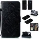 Samsung Galaxy M21 Hoesje Portemonnee met Mandala Print Zwart afbeelding 4