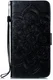 Samsung Galaxy M21 Hoesje Portemonnee met Mandala Print Zwart afbeelding 1