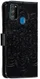 Samsung Galaxy M21 Hoesje Portemonnee met Mandala Print Zwart afbeelding 8