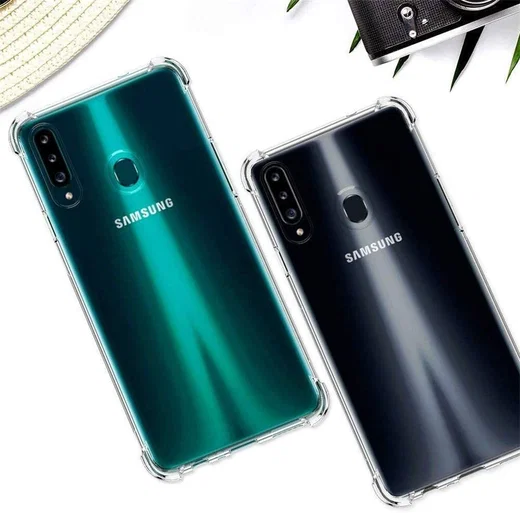 Samsung Galaxy M21 Schokbestendig TPU Hoesje Transparant afbeelding 4