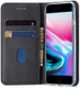 iPhone SE (2020/2022)/8/7 Hoesje Portemonnee Book Case Kunstleer Zwart afbeelding 13