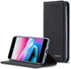 iPhone SE (2020/2022)/8/7 Hoesje Portemonnee Book Case Kunstleer Zwart afbeelding 3
