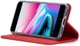 iPhone SE (2020/2022)/8/7 Hoesje Portemonnee Book Case Kunstleer Rood afbeelding 4