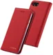iPhone SE (2020/2022)/8/7 Hoesje Portemonnee Book Case Kunstleer Rood afbeelding 7