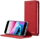 iPhone SE (2020/2022)/8/7 Hoesje Portemonnee Book Case Kunstleer Rood afbeelding 2