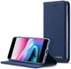 iPhone SE (2020/2022)/8/7 Hoesje Portemonnee Book Case Kunstleer Blauw afbeelding 2