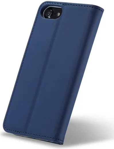 iPhone SE (2020/2022)/8/7 Hoesje Portemonnee Book Case Kunstleer Blauw afbeelding 14