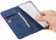 iPhone SE (2020/2022)/8/7 Hoesje Portemonnee Book Case Kunstleer Blauw afbeelding 8