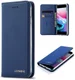 iPhone SE (2020/2022)/8/7 Hoesje Portemonnee Book Case Kunstleer Blauw afbeelding 10