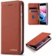Apple iPhone SE 2020 Hoesje Portemonnee Stand Bookcase Kunstleer Bruin afbeelding 8