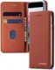 Apple iPhone SE 2020 Hoesje Portemonnee Stand Bookcase Kunstleer Bruin afbeelding 1