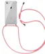 iPhone SE (2020/2022) / 8 / 7 Hoesje Hybride Back Cover Koord Roze afbeelding 1