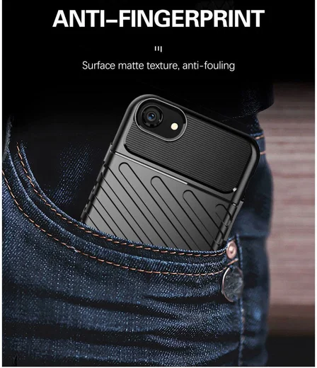 iPhone 7/8/SE (2020/2022) Hoesje Twill Thunder Back Cover Groen afbeelding 7