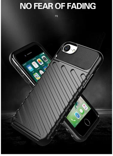 iPhone 7/8/SE (2020/2022) Hoesje Twill Thunder Back Cover Groen afbeelding 9