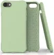 iPhone SE (2020/2022) Hoesje Schokbestendig TPU Flexibel Matte Groen afbeelding 2