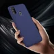 Samsung Galaxy M21 Hoesje Twill Slim Textuur TPU Blauw afbeelding 6