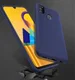 Samsung Galaxy M21 Hoesje Twill Slim Textuur TPU Blauw afbeelding 7