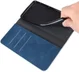 Samsung Galaxy M21 Hoesje Zijdezacht Kunstleer Portemonnee Blauw afbeelding 11
