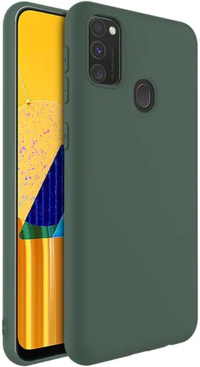 IMAK UC-1 Series Samsung Galaxy M21 Hoesje Matte TPU Groen afbeelding 1