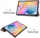 Samsung Galaxy Tab S6 Lite Hoesje Tri-Fold Roze Goud afbeelding 5