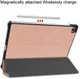 Samsung Galaxy Tab S6 Lite Hoesje Tri-Fold Roze Goud afbeelding 7