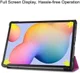 Samsung Galaxy Tab S6 Lite Hoesje Tri-Fold Paars afbeelding 6
