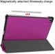Samsung Galaxy Tab S6 Lite Hoesje Tri-Fold Paars afbeelding 7