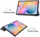 Samsung Galaxy Tab S6 Lite Hoesje Tri-Fold Paars Print afbeelding 4