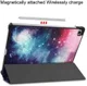Samsung Galaxy Tab S6 Lite Hoesje Tri-Fold Paars Print afbeelding 7