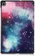 Samsung Galaxy Tab S6 Lite Hoesje Tri-Fold Paars Print afbeelding 9