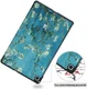 Samsung Galaxy Tab S6 Lite Hoesje Tri-Fold Blossom Print afbeelding 10