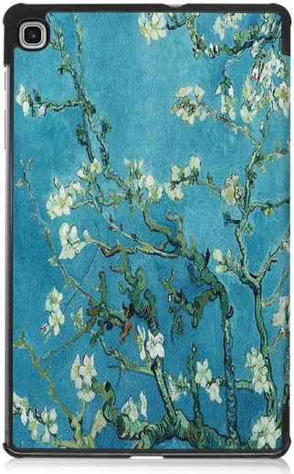 Samsung Galaxy Tab S6 Lite Hoesje Tri-Fold Blossom Print afbeelding 11