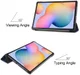Samsung Galaxy Tab S6 Lite Hoesje Tri-Fold Sterrennacht Print afbeelding 4