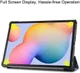 Samsung Galaxy Tab S6 Lite Hoesje Tri-Fold Sterrennacht Print afbeelding 5