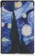 Samsung Galaxy Tab S6 Lite Hoesje Tri-Fold Sterrennacht Print afbeelding 9