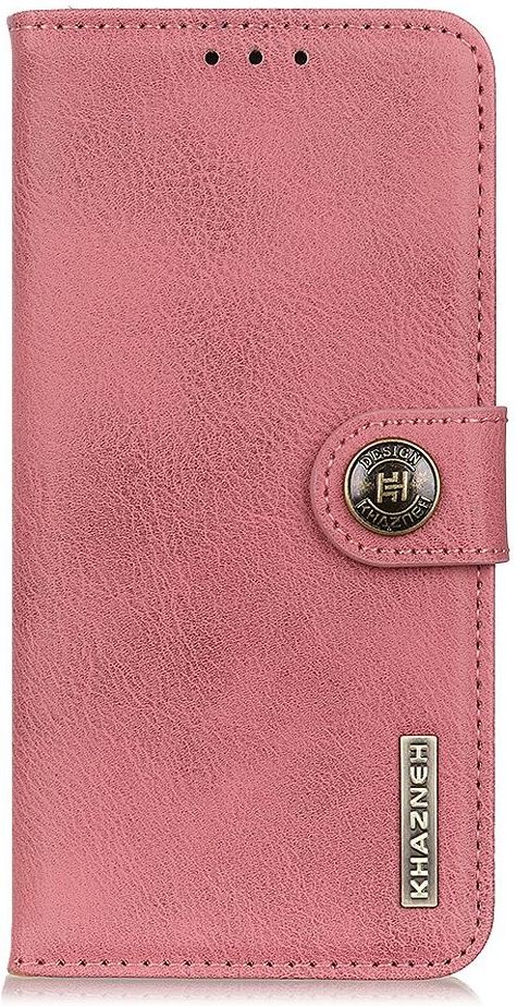 KHAZNEH Samsung Galaxy A31 Hoesje Portemonnee Book Case Roze afbeelding 2